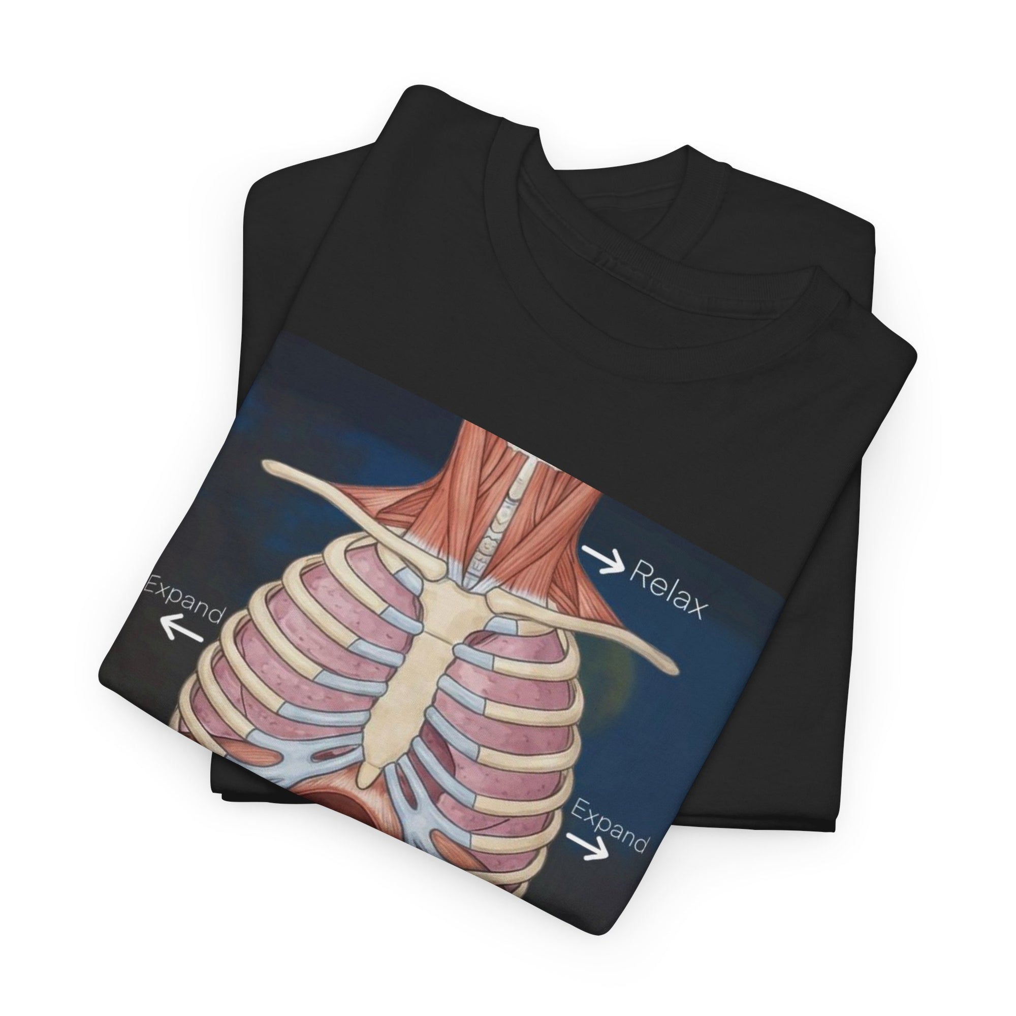 Unisex Heavy Cotton Tee - Anatomy